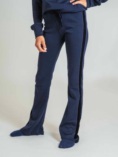 Bilde av WoolLand Sirdal Merino Slengbukse Blue Ink